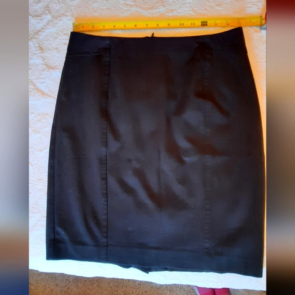 Ann Taylor Classic Black Pencil Skirt